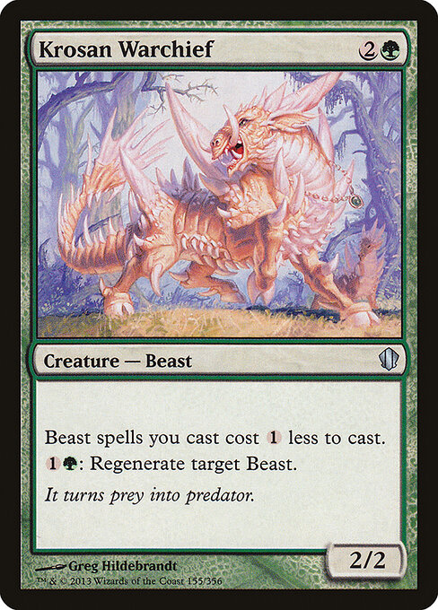 Krosan Warchief card art