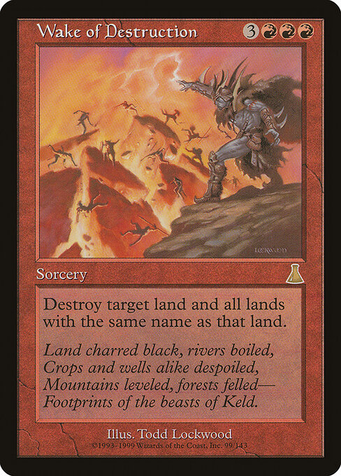 Wake of Destruction card art