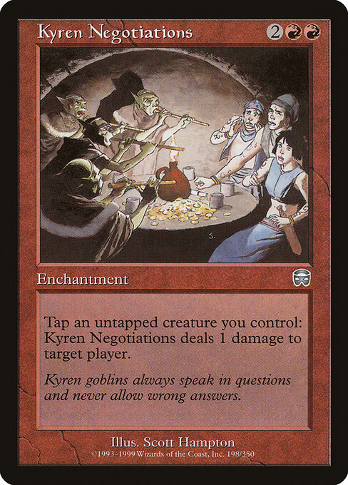 Kyren Negotiations card art