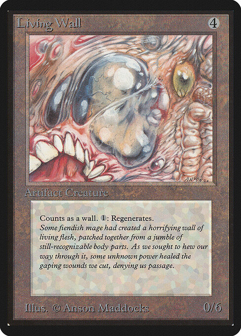 Living Wall card art