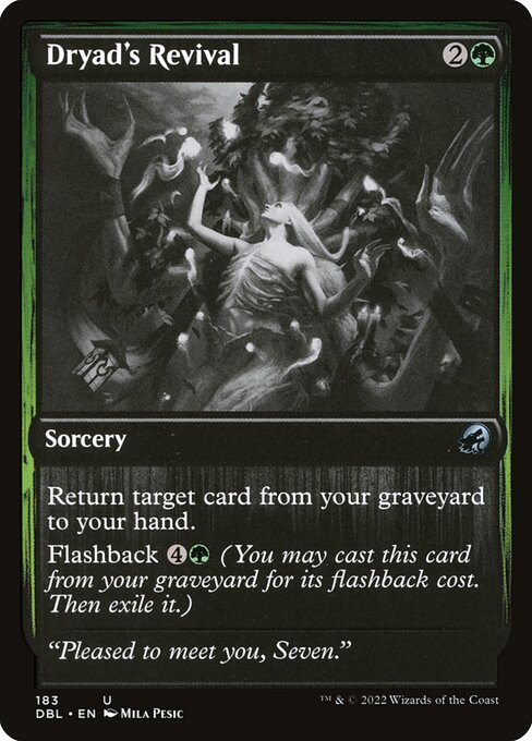 Dryad's Revival card art
