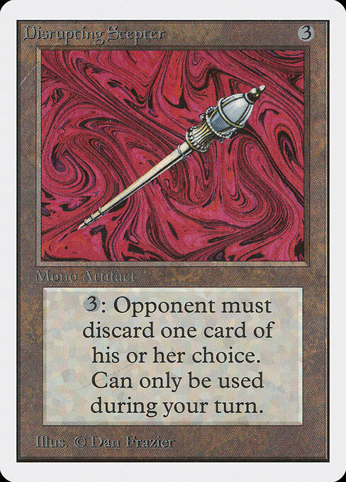Disrupting Scepter card art