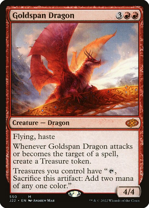 Goldspan Dragon card art