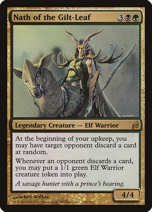 Nath of the Gilt-Leaf card art