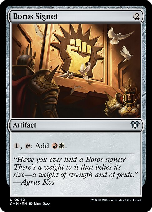Boros Signet card art