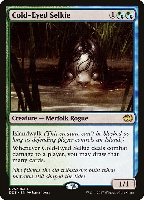 Cold-Eyed Selkie card art