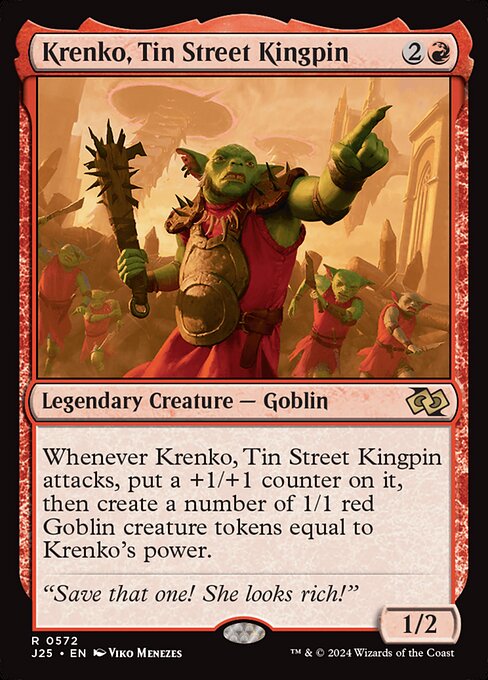 Krenko, Tin Street Kingpin card art