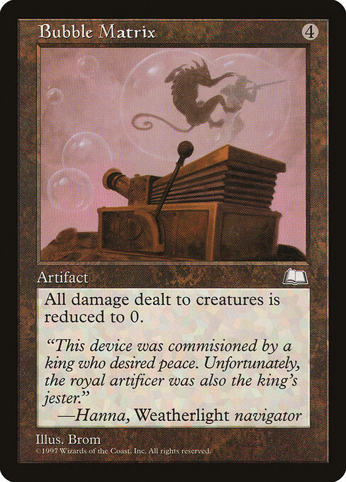 Bubble Matrix card art