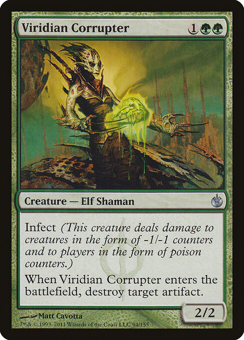 Viridian Corrupter card art