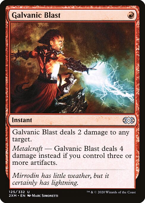 Galvanic Blast card art
