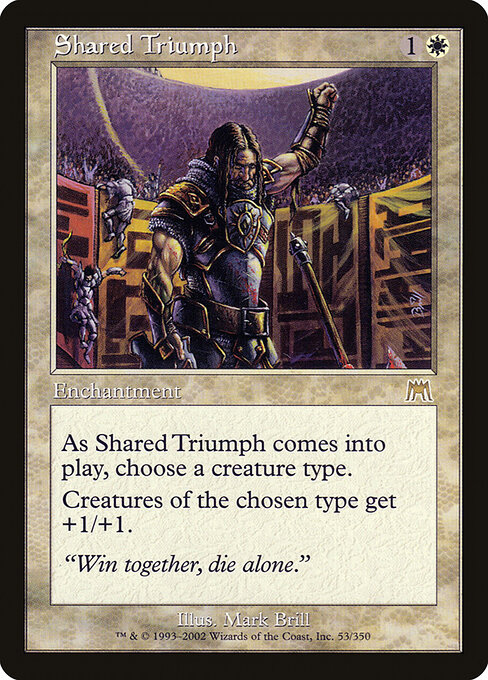 Shared Triumph card art