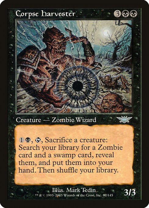 Corpse Harvester card art