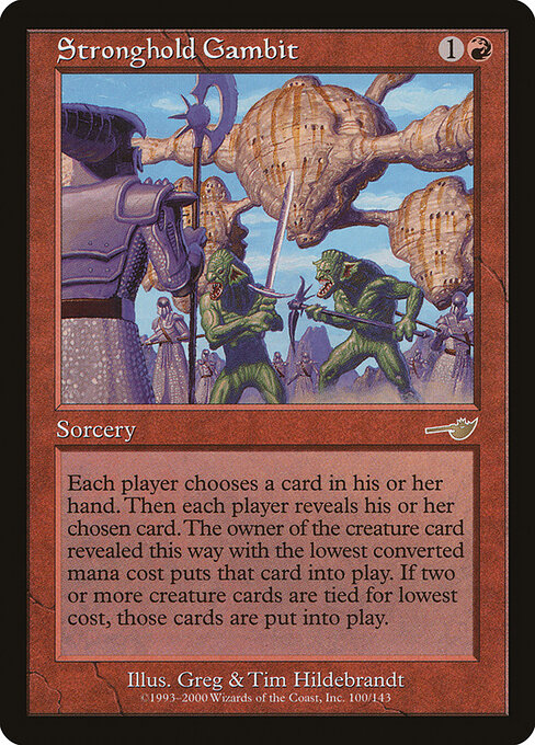 Stronghold Gambit card art