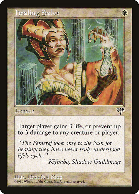 Healing Salve card art