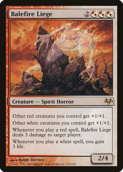 Balefire Liege card art