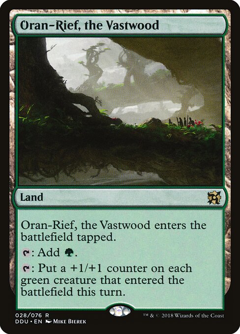 Oran-Rief, the Vastwood card art