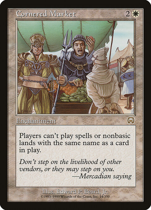 Cornered Market card art