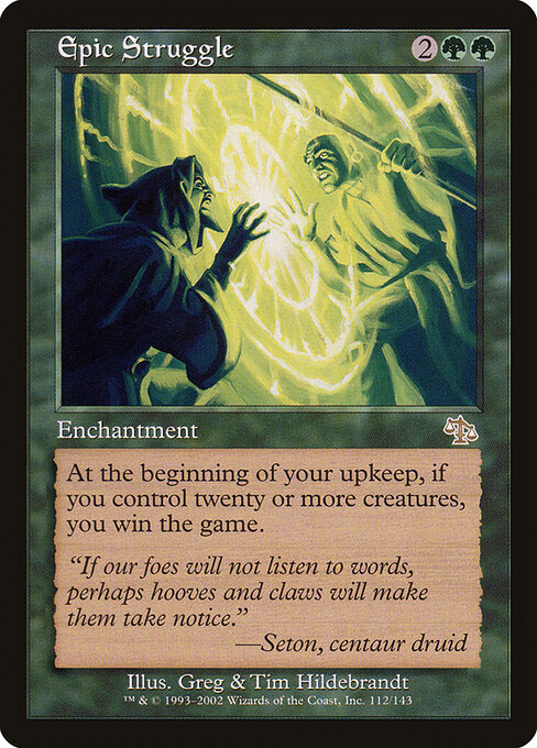 Epic Struggle card art