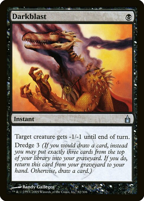 Darkblast card art