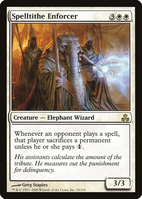 Spelltithe Enforcer card art