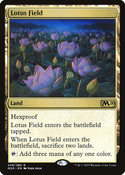 Lotus Field card art