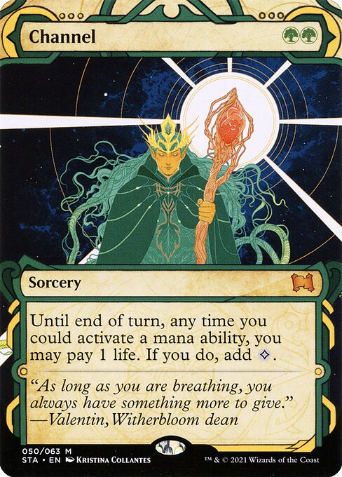 Channel card art
