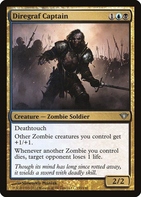 Diregraf Captain card art