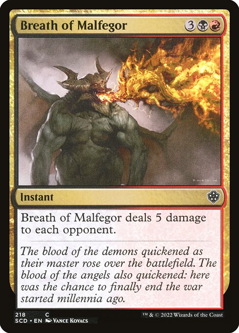 Breath of Malfegor card art