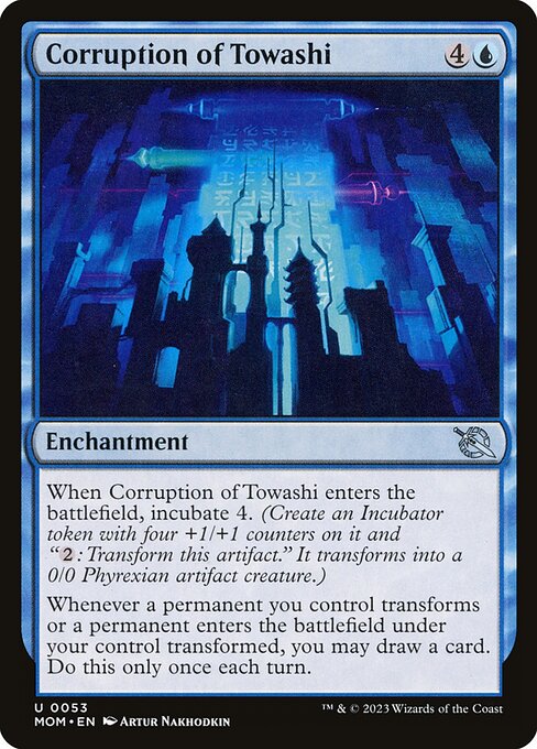 Corruption of Towashi card art
