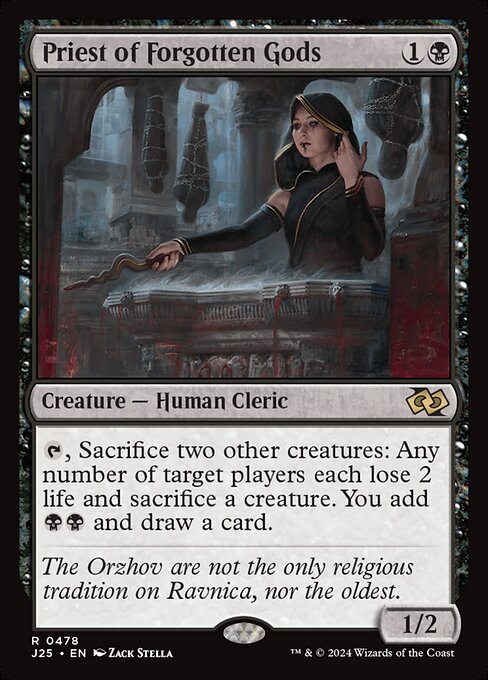 Priest of Forgotten Gods card art