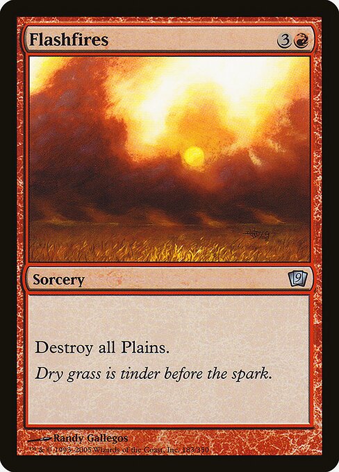 Flashfires card art