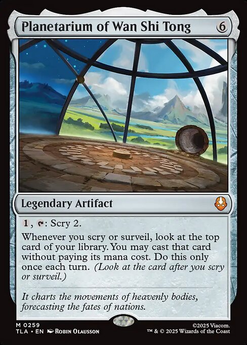Planetarium of Wan Shi Tong card art