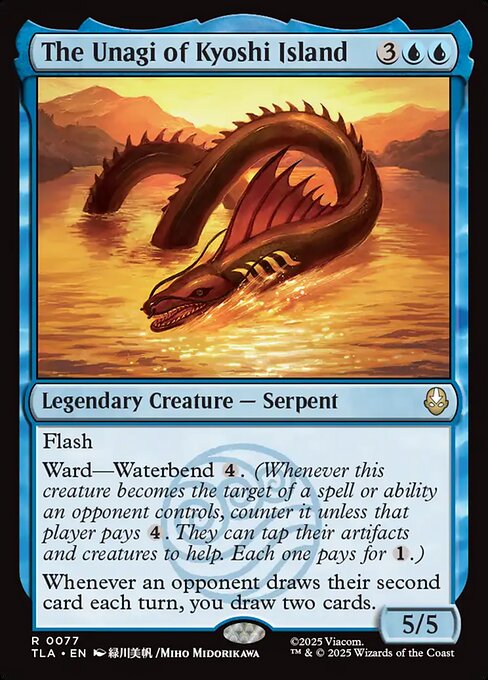 The Unagi of Kyoshi Island card art