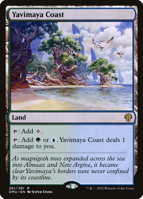 Yavimaya Coast card art