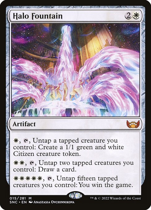 Halo Fountain card art