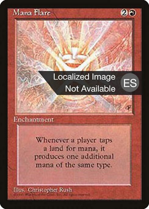 Mana Flare card art
