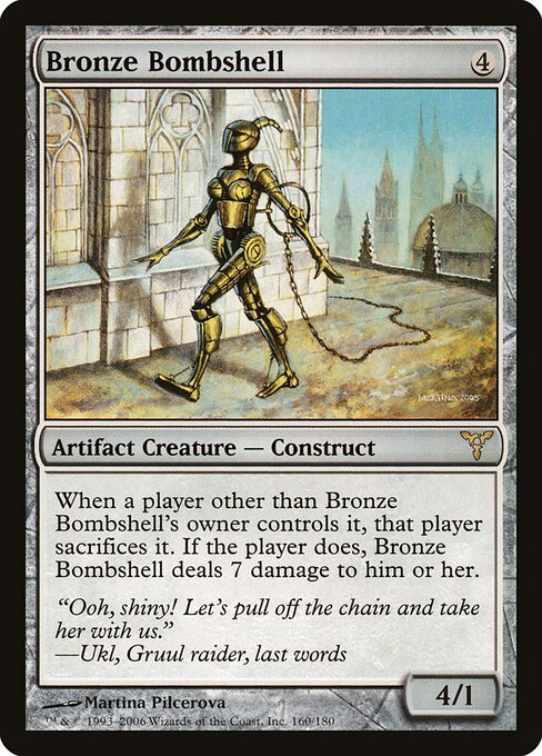 Bronze Bombshell card art