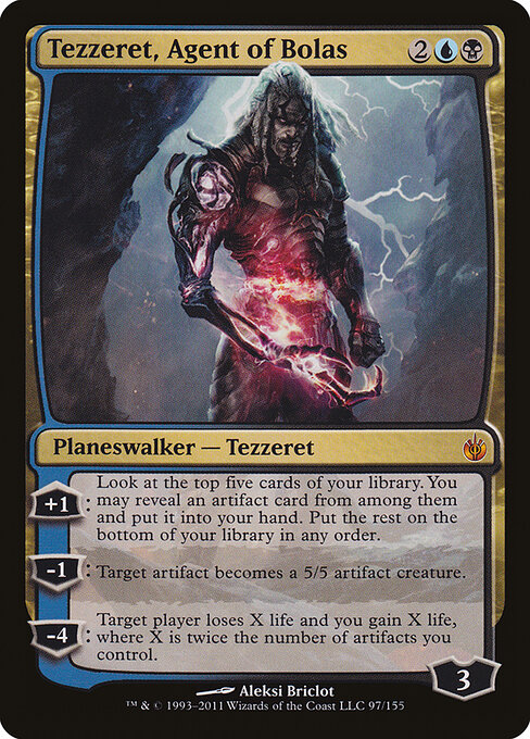 Tezzeret, Agent of Bolas card art