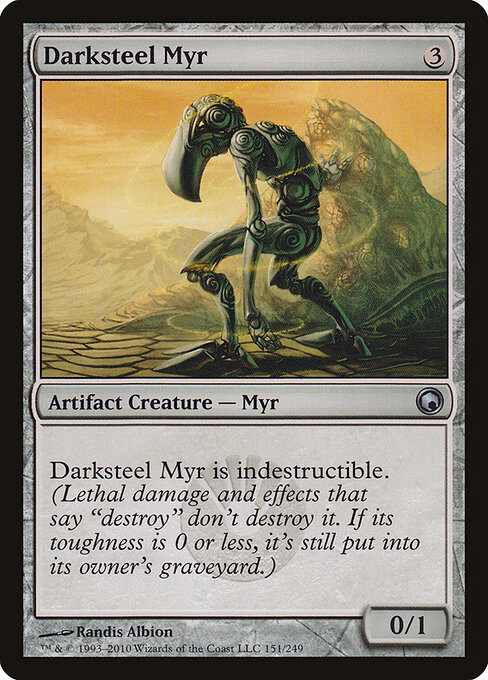 Darksteel Myr card art