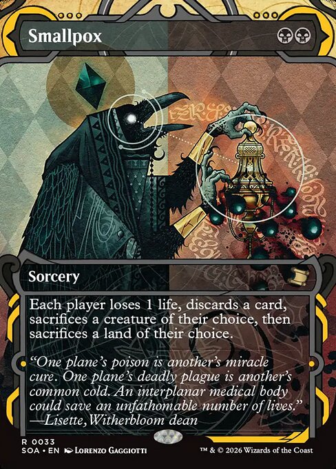 Smallpox card art
