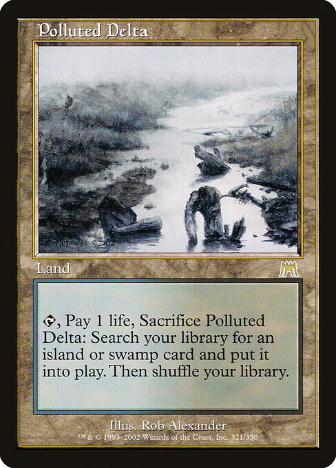 Polluted Delta card art