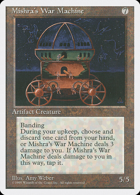 Mishra's War Machine card art