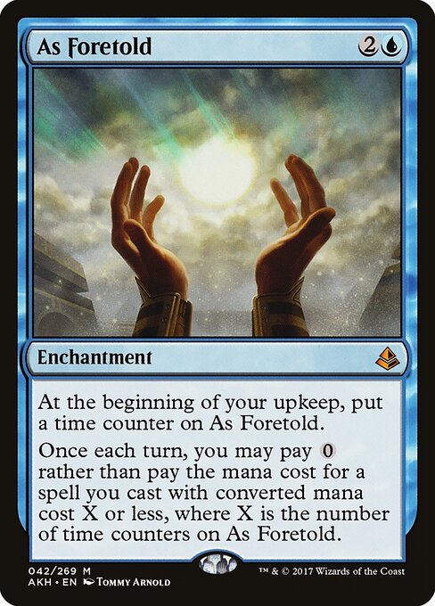 As Foretold card art