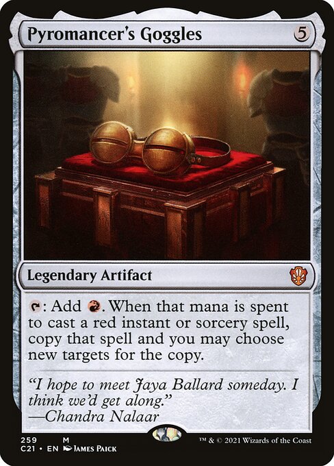 Pyromancer's Goggles card art
