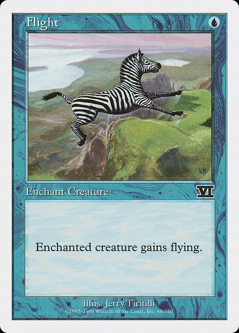 Flight card art