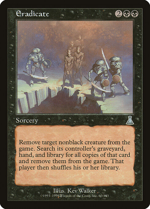 Eradicate card art