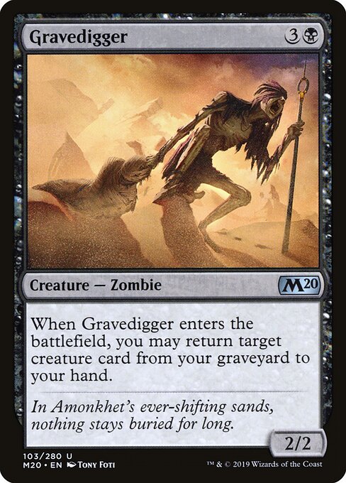 Gravedigger card art
