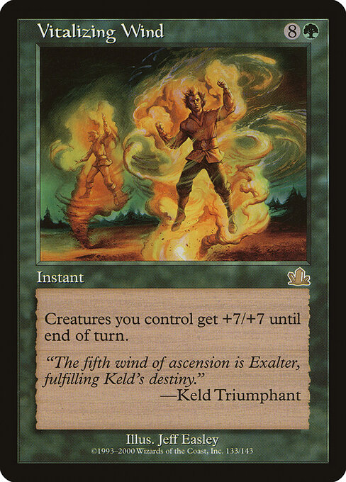 Vitalizing Wind card art
