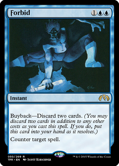 Forbid card art