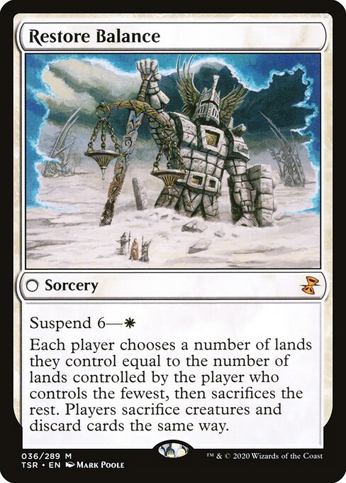 Restore Balance card art